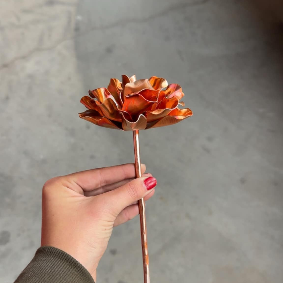 Kobberblomst #22