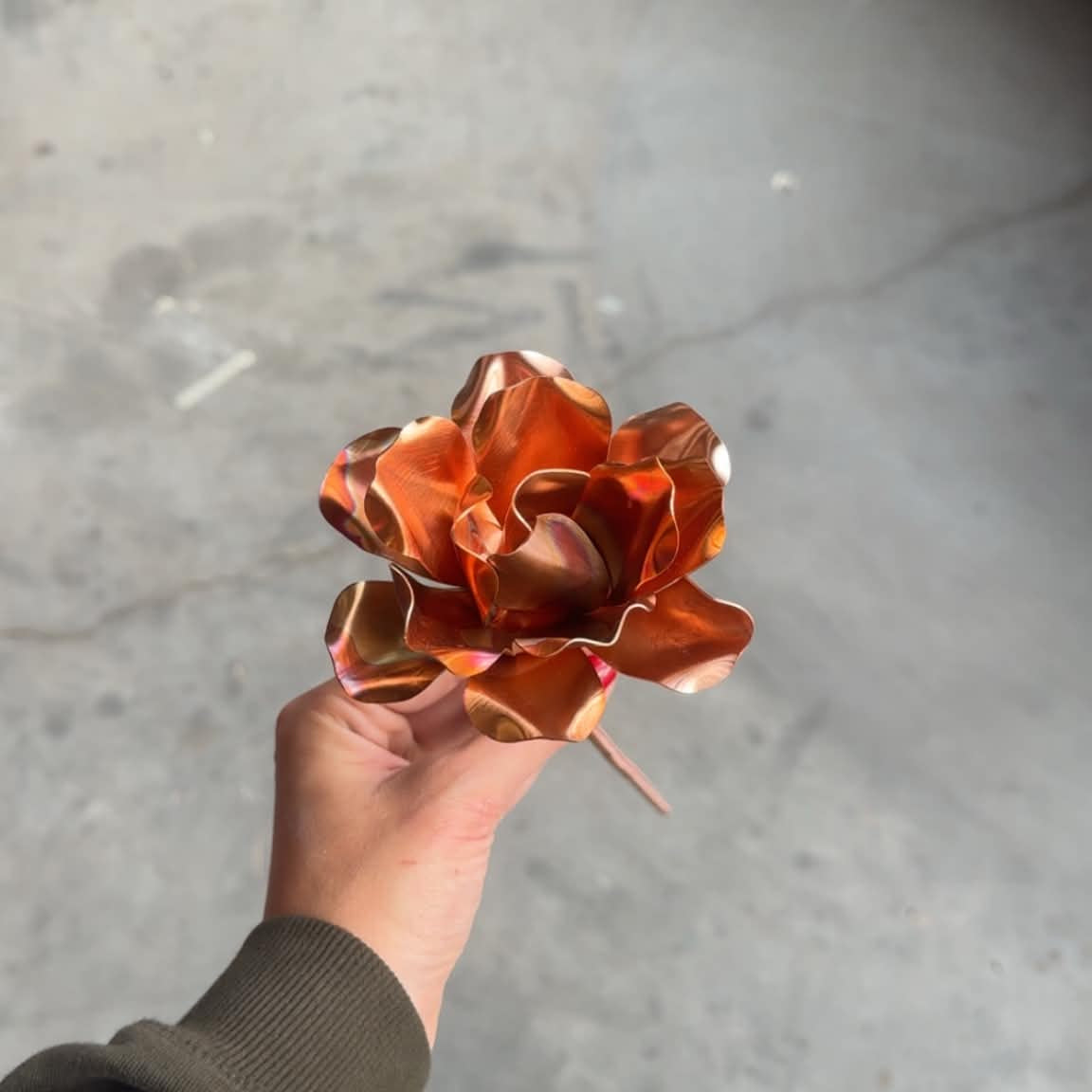 Kobberblomst #11